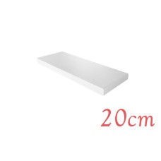 Blat atermic culoare Alb 20 cm